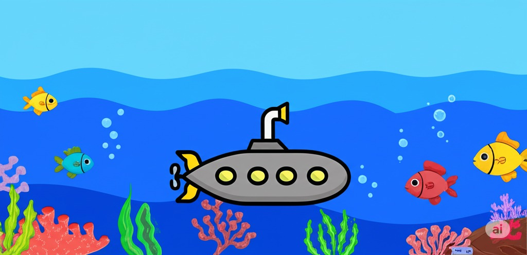 Submarine Coral Reef Explorer - Farcaster Mini Apps